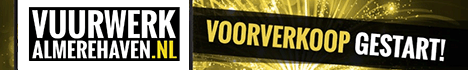 Winkelbanner - Vuurwerk Almere Haven